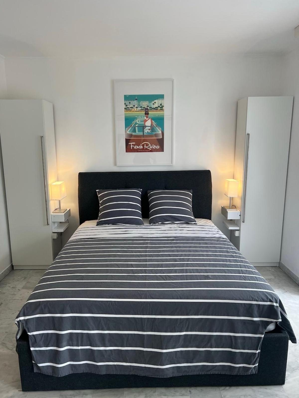 Apartment Seafront - Beautiful Flat With Aircon And Comfortable Loggia Vallauris